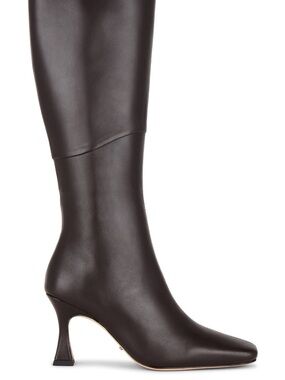 Tony Bianco Fantasy Heeled Boot in Chocolate Napa